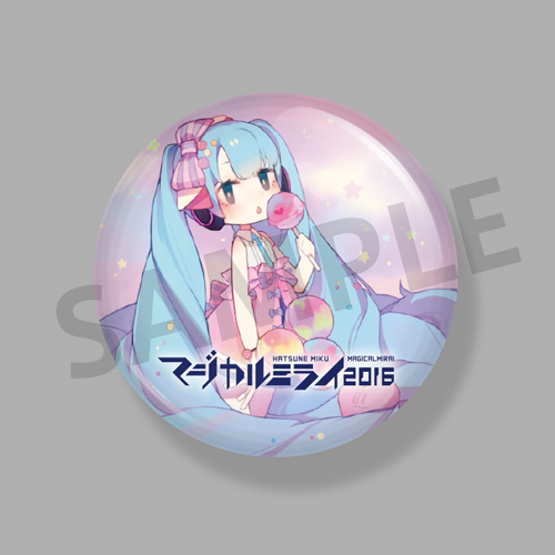 初音ミク マジカルミライ2016 缶バッジ Art by LENA［A-7］ 6000円 Hatsune Miku Magical Mirai 2016 | Vocaloid Wiki