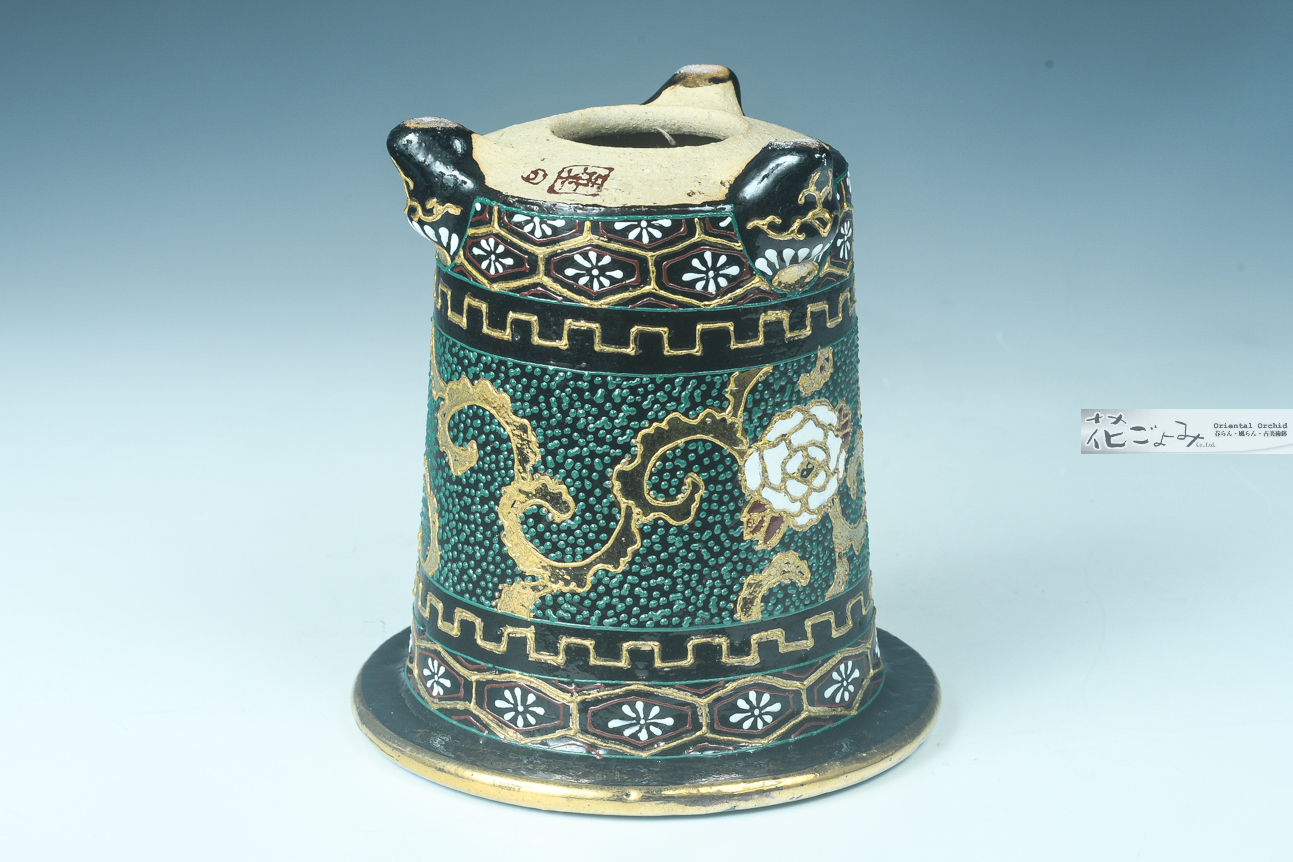釉蘭文壺 清々作 六朝 ベトナム北属期 灰釉四耳小壺 | 骨董と詩学 Antique