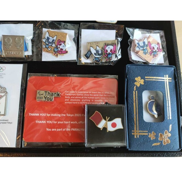 ☆非売品☆ 東京2020 オリパラ ピンバッチ 非売品 ピンバッジ】東京オリンピック 各国選手団 限定品
