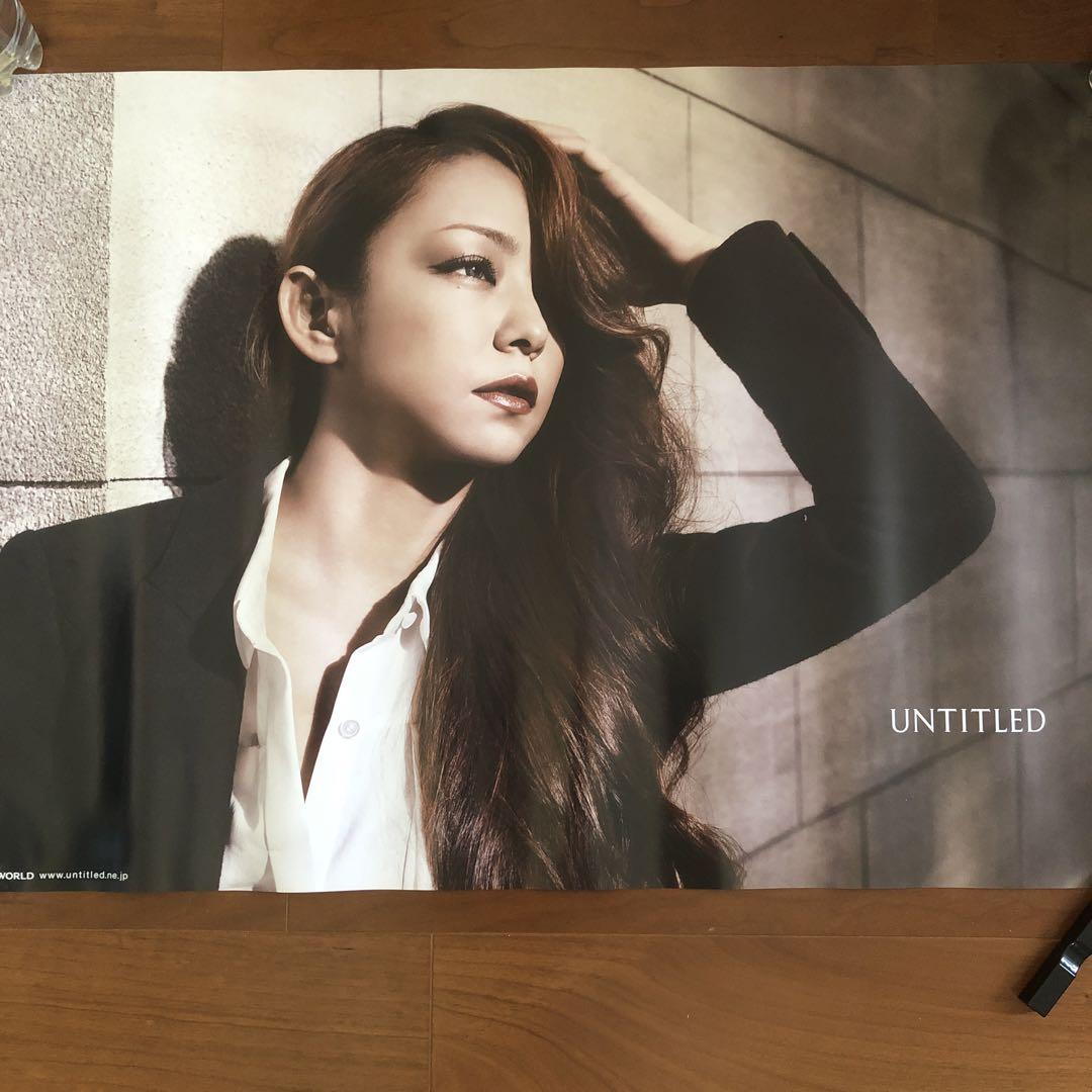 e新品 非売品 安室奈美恵 販促 ポスター B2 アンタイトル UNTITLED