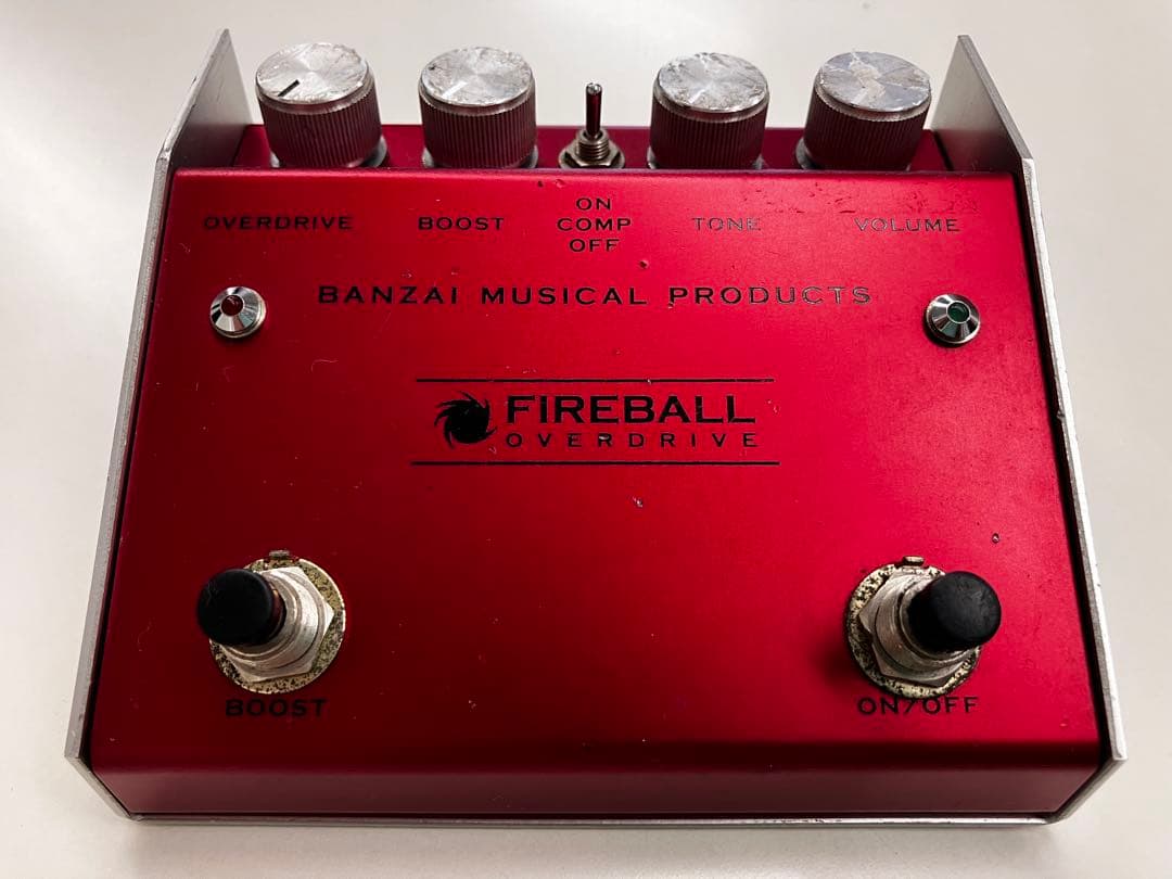 banzai musical fireball オーバードライブ エフェクター