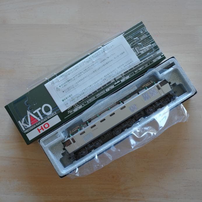 未使用未通電 KATO 1-318 HO EF510 500 JR貨物色 (銀)