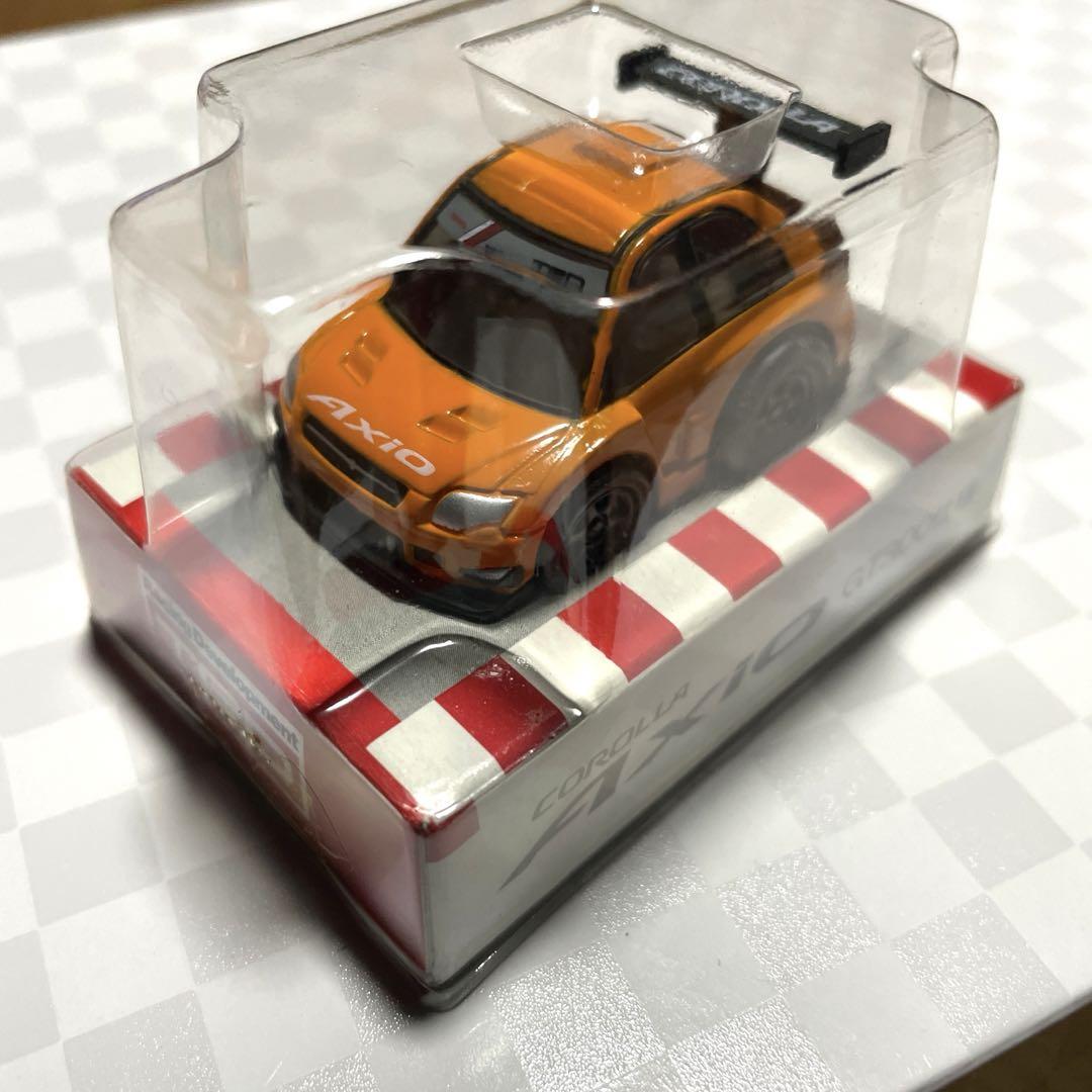 【非売品新品】カローラアクシオ　GT300 チョロQ トヨタテクノクラフトTRD