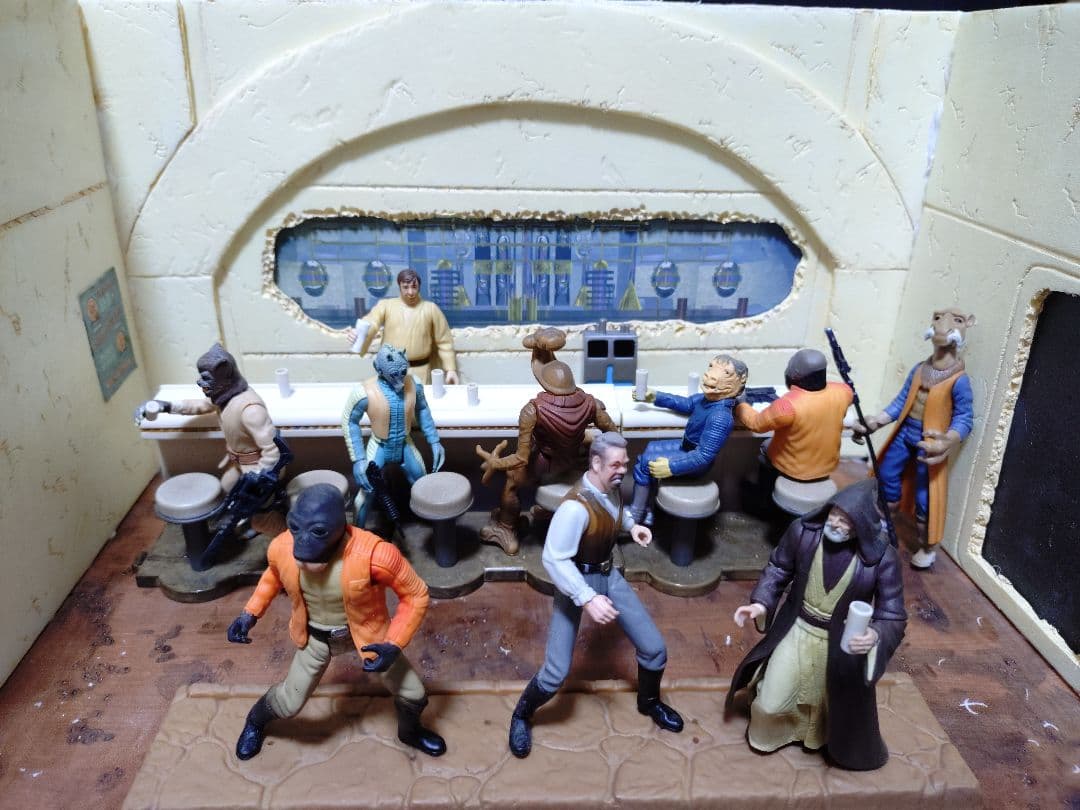 カンティーナ　モスアイズリー　ベーシックフィギュア　スターウォーズ　グリード