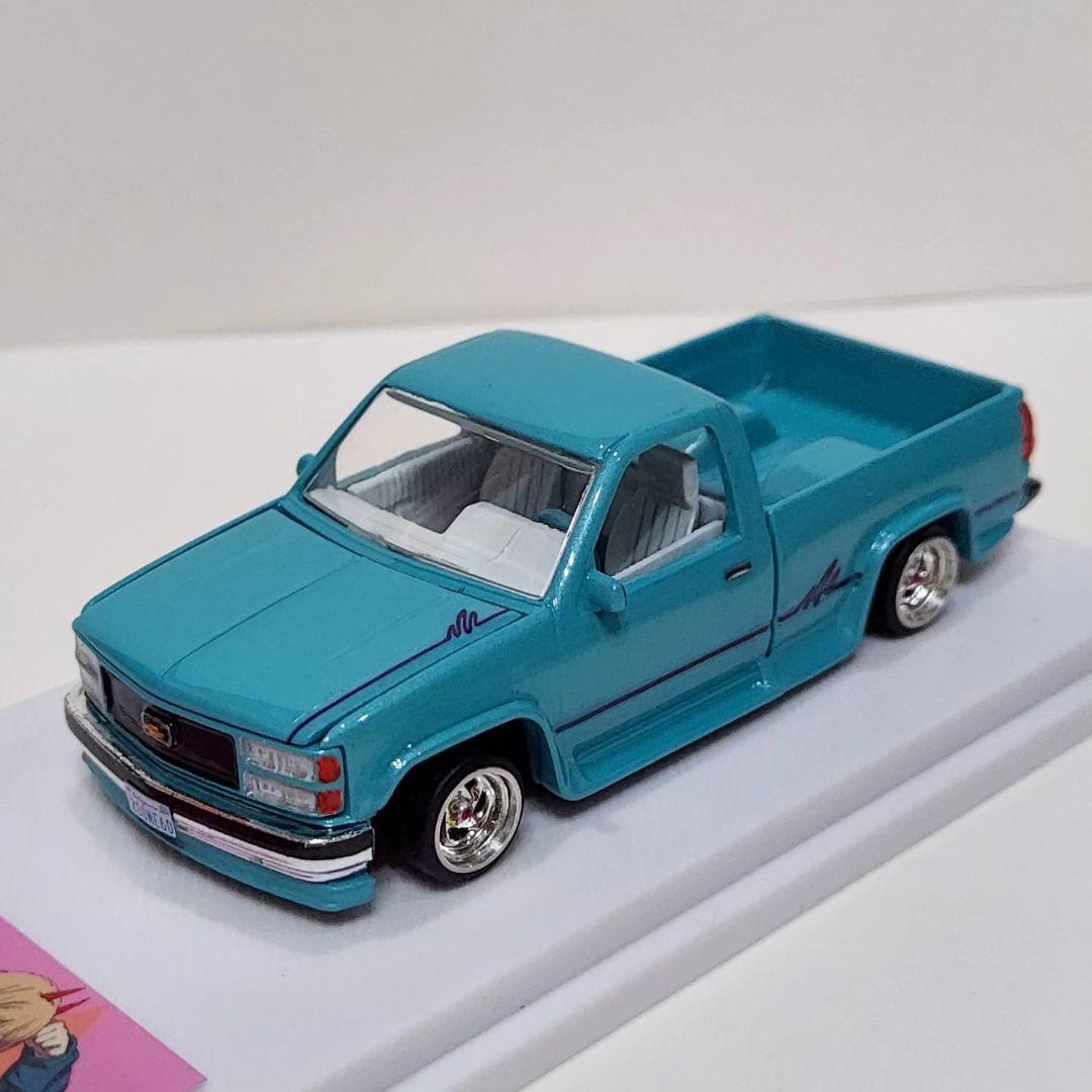 mexicantruck 1/64 シルバラード OBS 90s 精密ミニカー