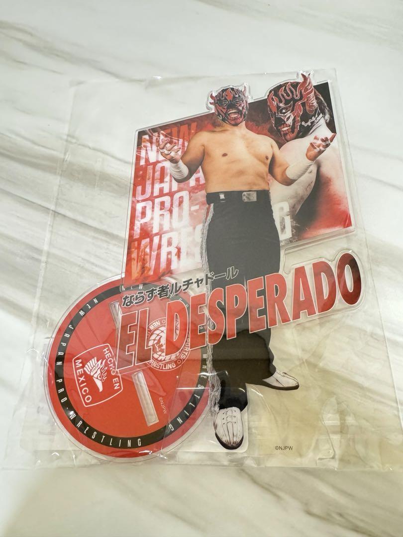 新日本プロレス シンニチプレミアムくじ あたり賞 アクスタ エルデスペラード
