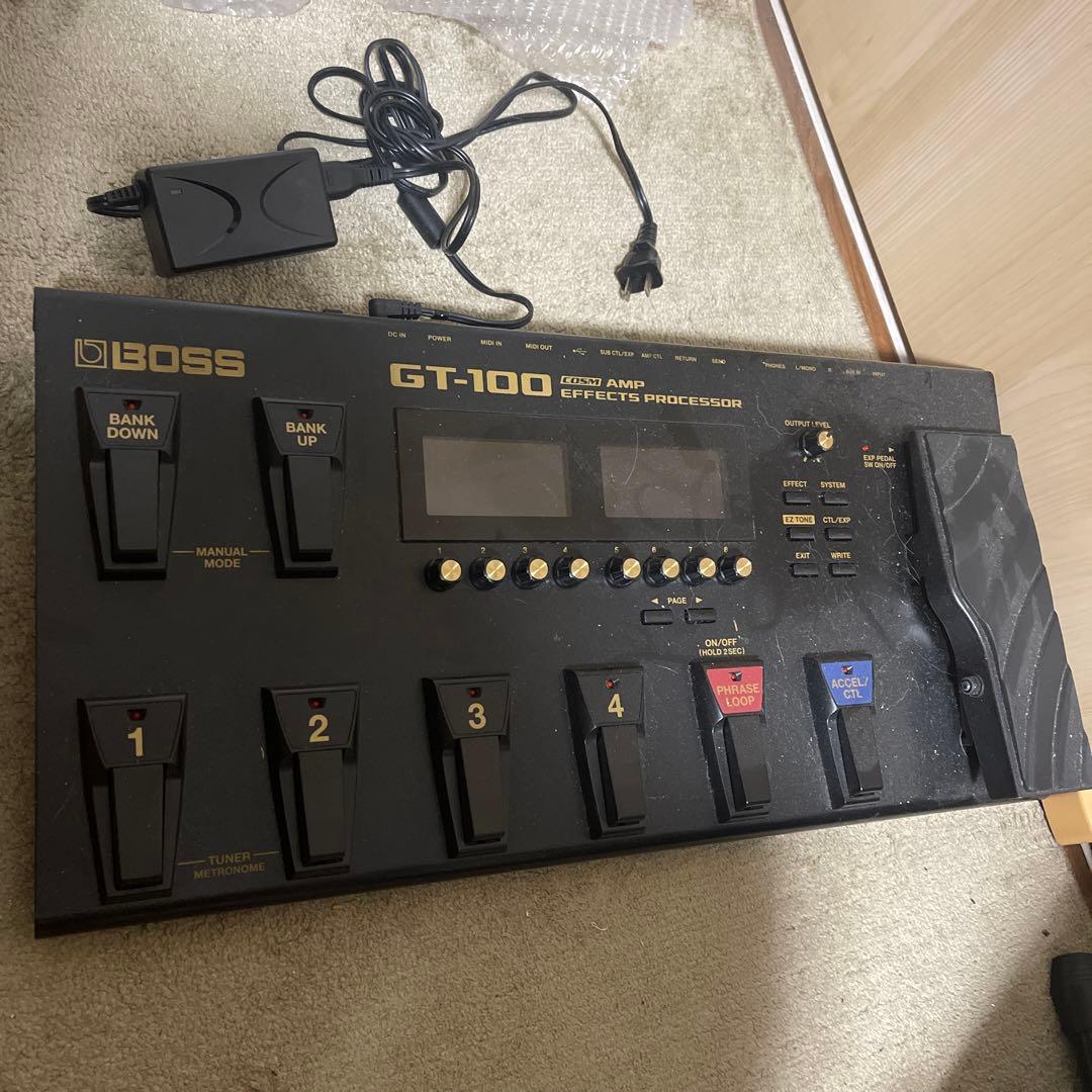ジャンク　BOSS GT-100 エフェクトプロセッサー