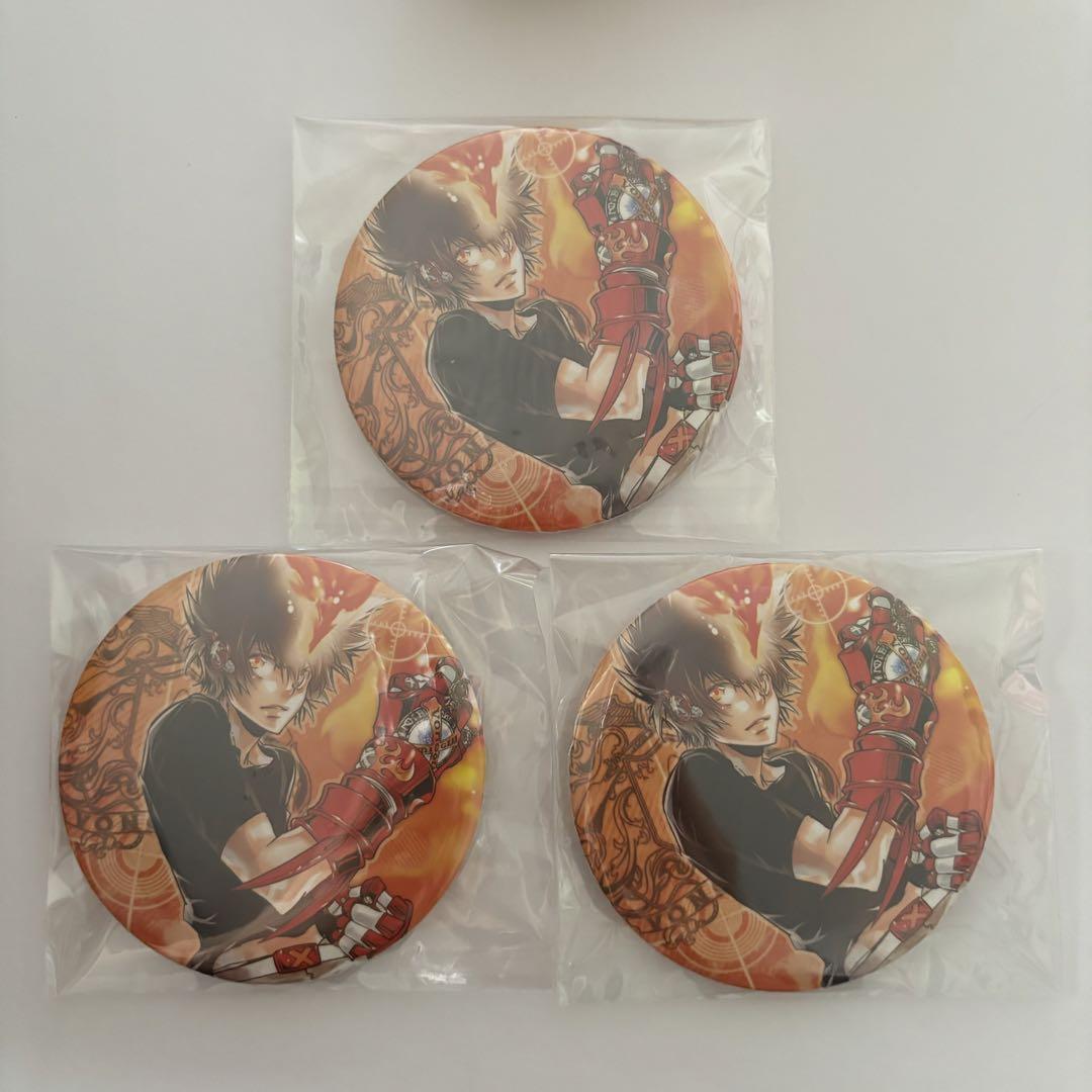 沢田綱吉 天野明展 缶バッジ3点