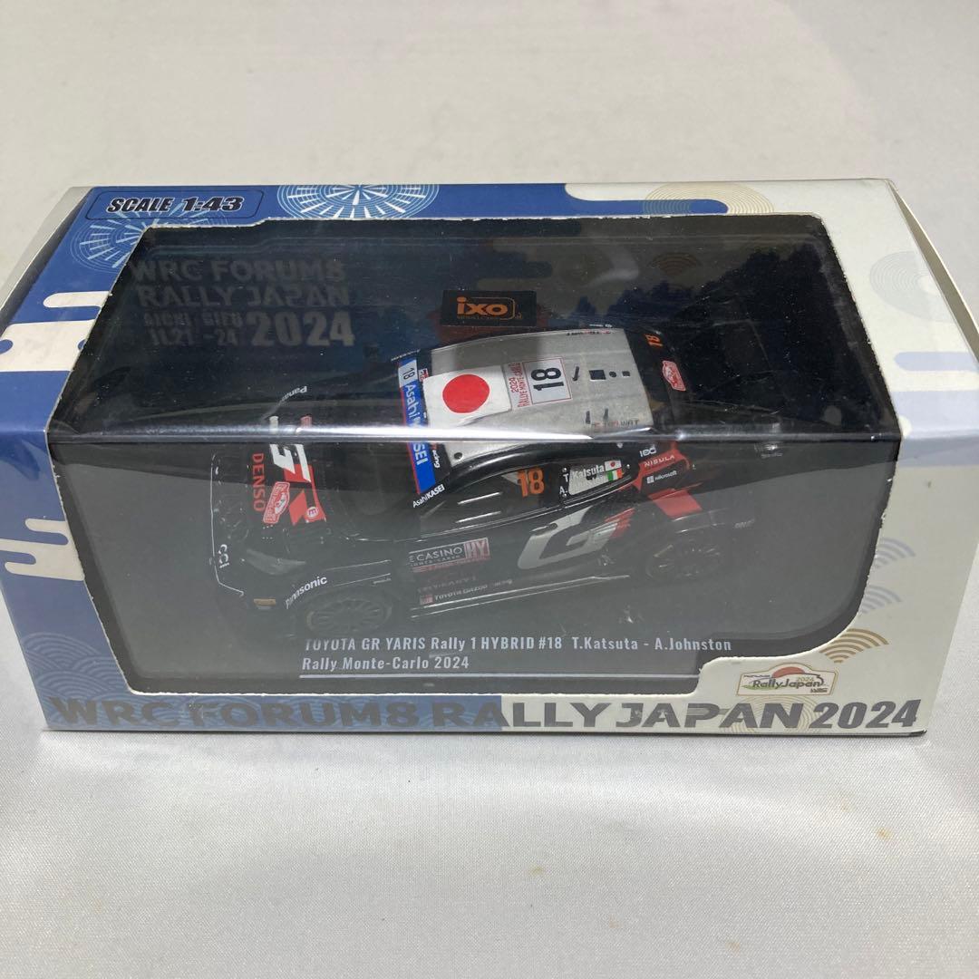 ラリージャパン 2024 TOYOTA GR ヤリス 会場限定　#18 勝田貴元