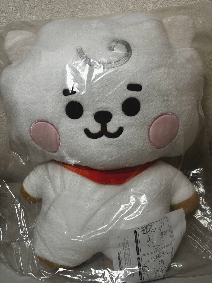BTS BT21 たっとん ベビー ぬいぐるみ EX-Lサイズ RJ ジン