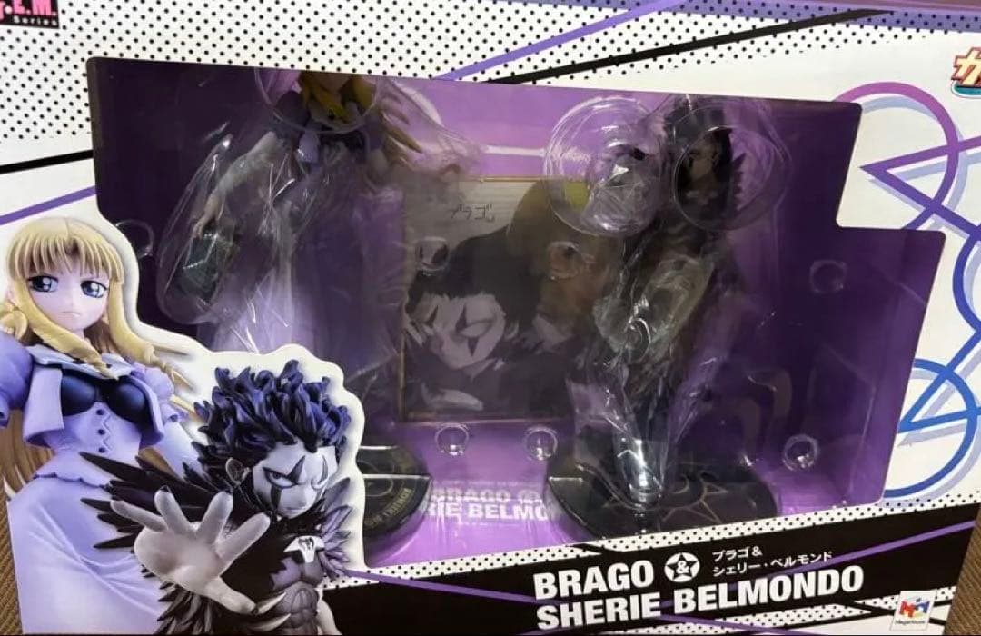 金色のガッシュベル　ブラゴ　シェリー フィギュア　メガハウス G.E.M.