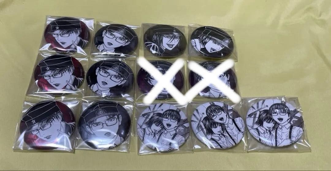 ライチ光クラブ ゼラ ジャイボ 雷蔵 缶バッジ ぼくらの光クラブ