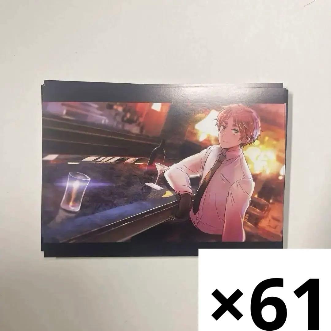 ヘタリア　ジャンプSQ　ポストカード　特典　イギリス