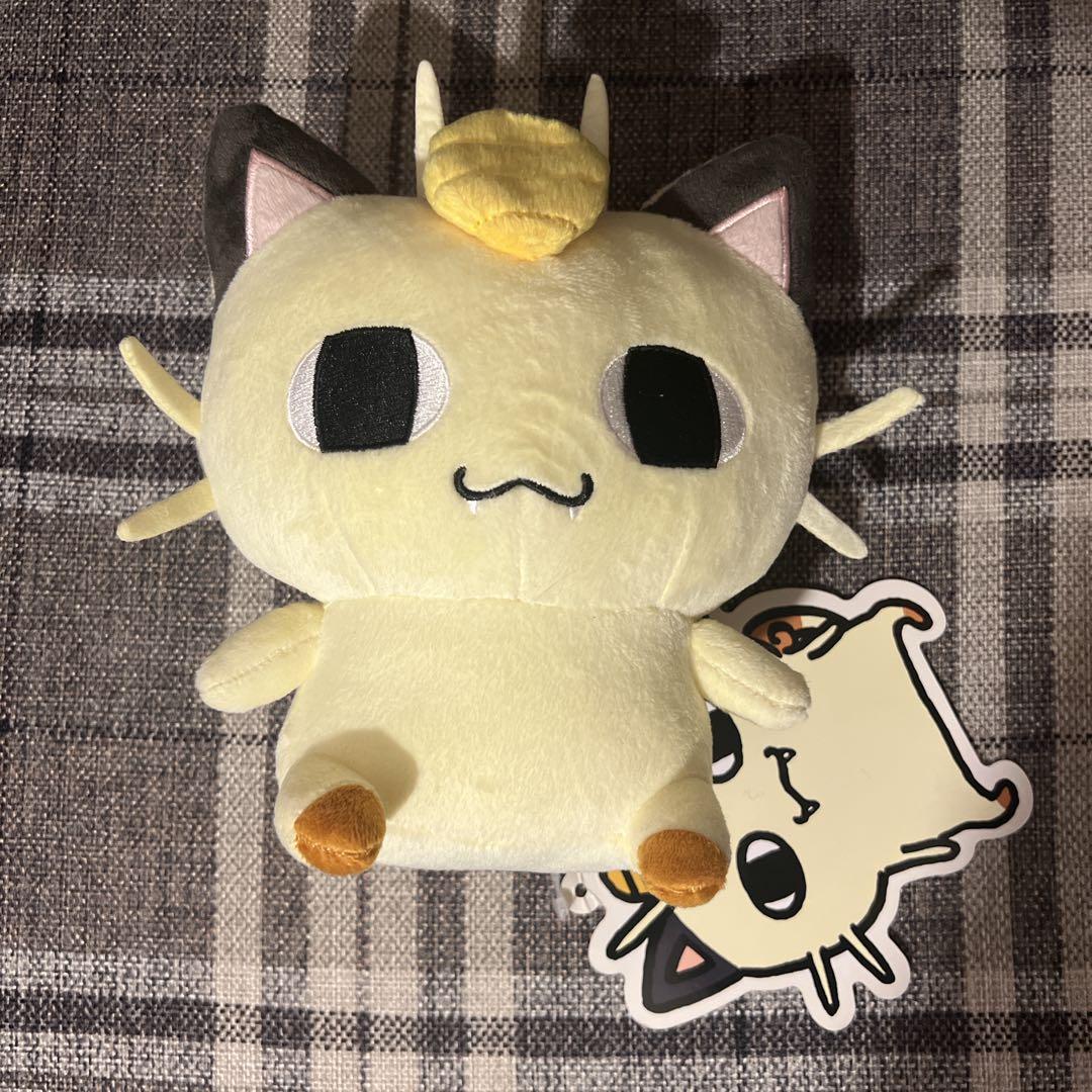 24じかんポケモンCHU　ニャース　ナガノ　コラボぬいぐるみ