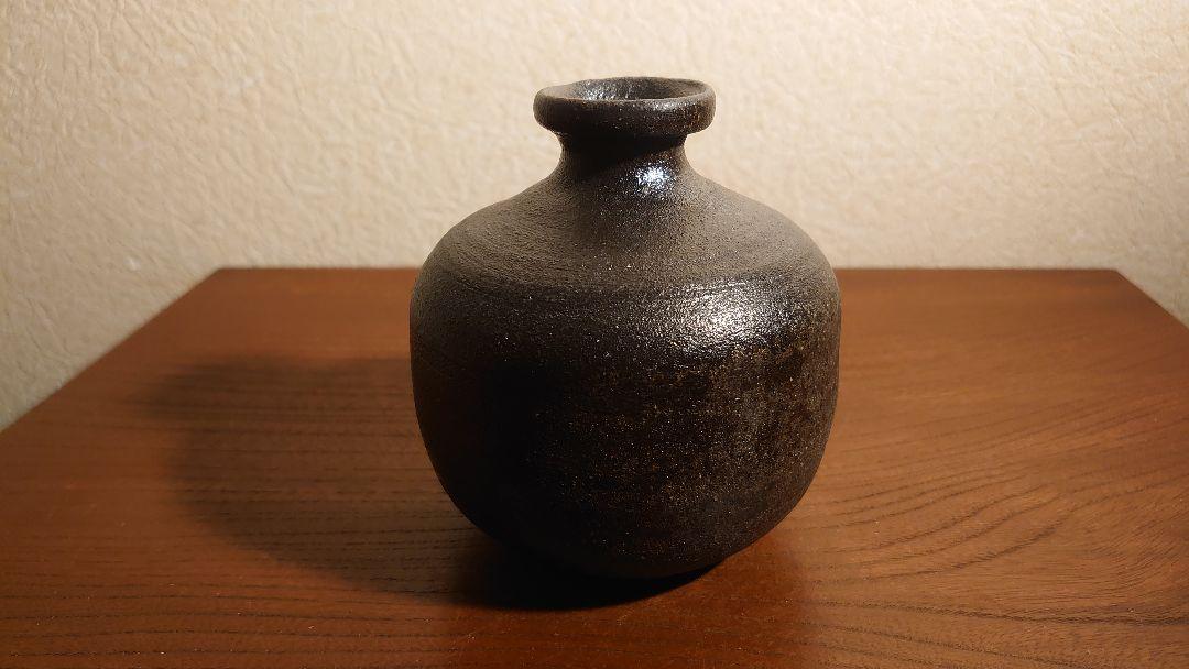 珠洲焼　小壺　花入　能登　珠洲　アンティーク珠洲焼　蔵出し　１客