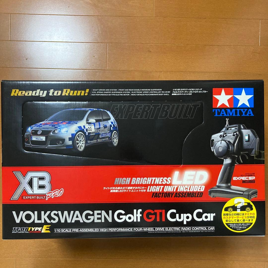 ホビーラジコン TAMIYA VOLKSWAGEN Golf GTI Cup Car