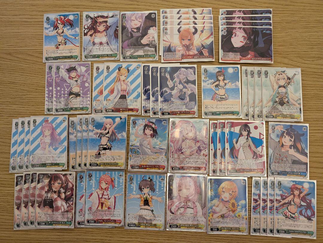 ホロライブ　８電源　デッキ+パーツ　ヴァイス
