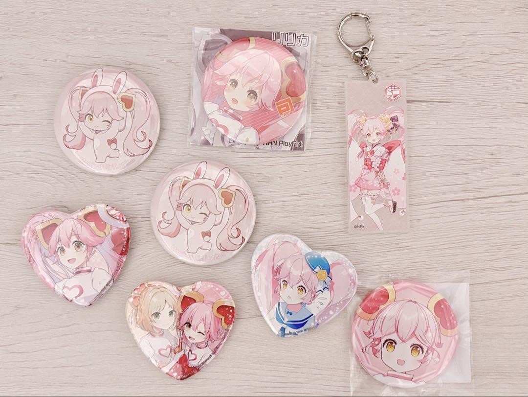 #コンパス リリカ 缶バッジ アクリルキーホルダー 非公式缶バッジ まとめ売り