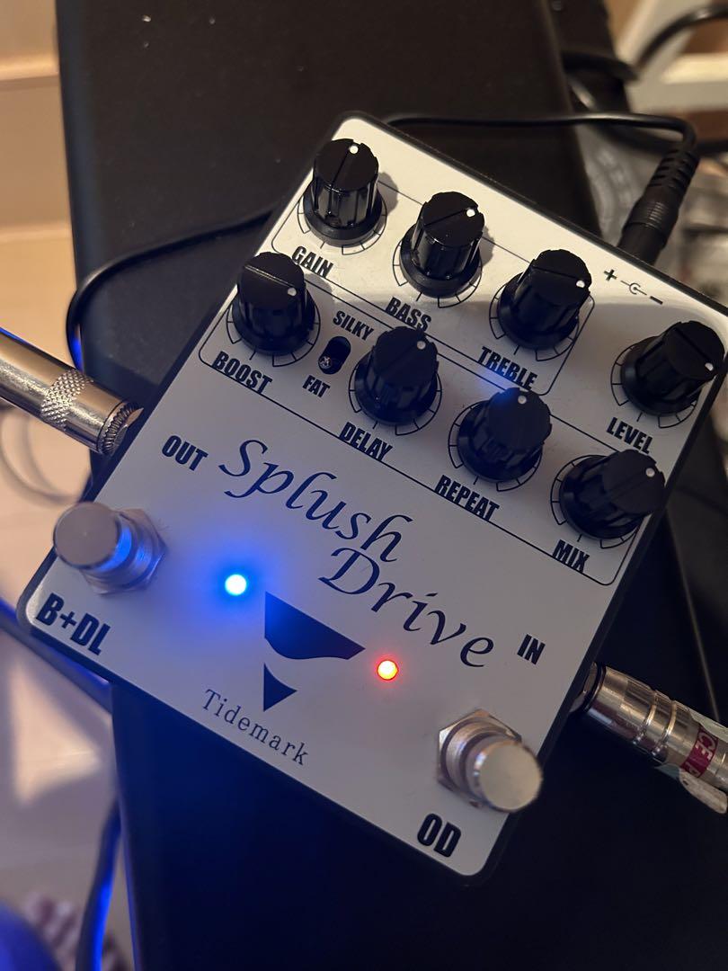 Tidemark Splush Drive エフェクターdelay、ブースター