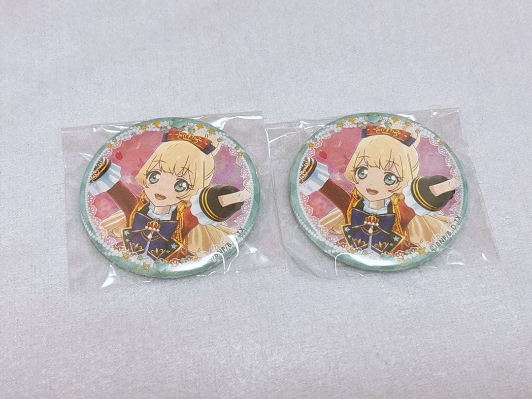アイカツ 缶バッジ2個セット　白鳥ひめ