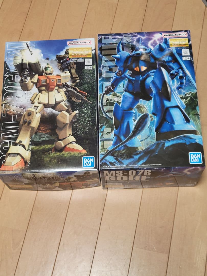 MG 1/100　陸戦型ジム　&　グフ　　２点セット