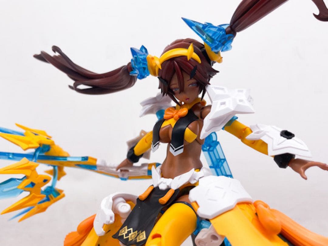 メガミデバイス　皇巫 アメノウズメ 陽光　サンシャイン　完成品　顔3個追加