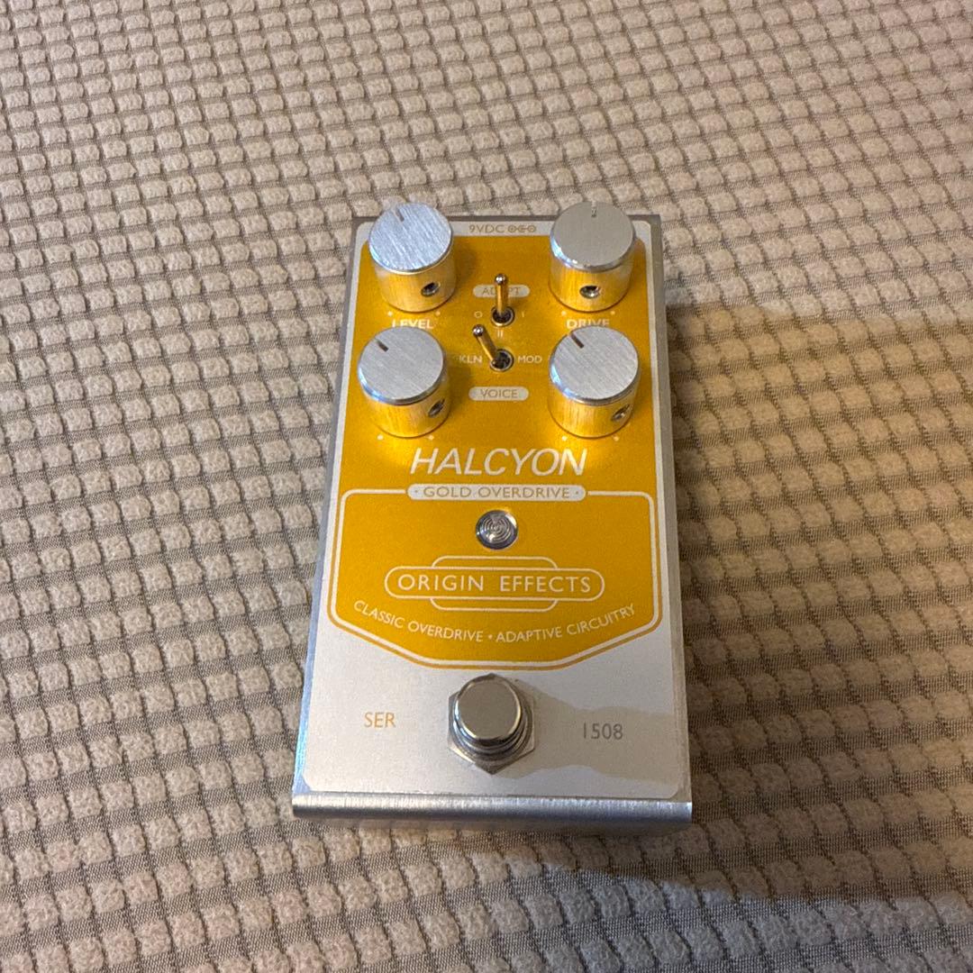 ギター ORIGIN EFFECTS HALCYON Gold Overdrive