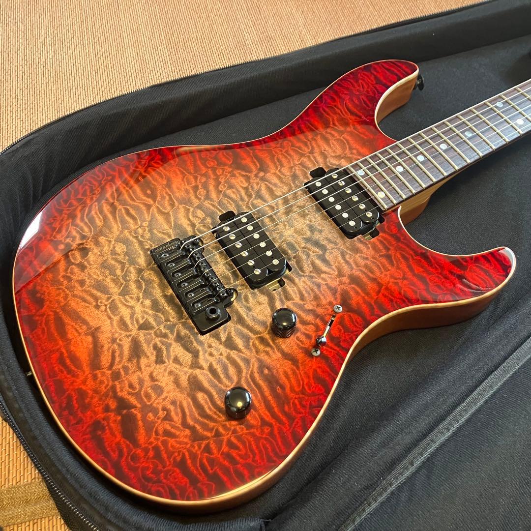 ギター Black Smoker FUTURA-S Black Cherry Burst