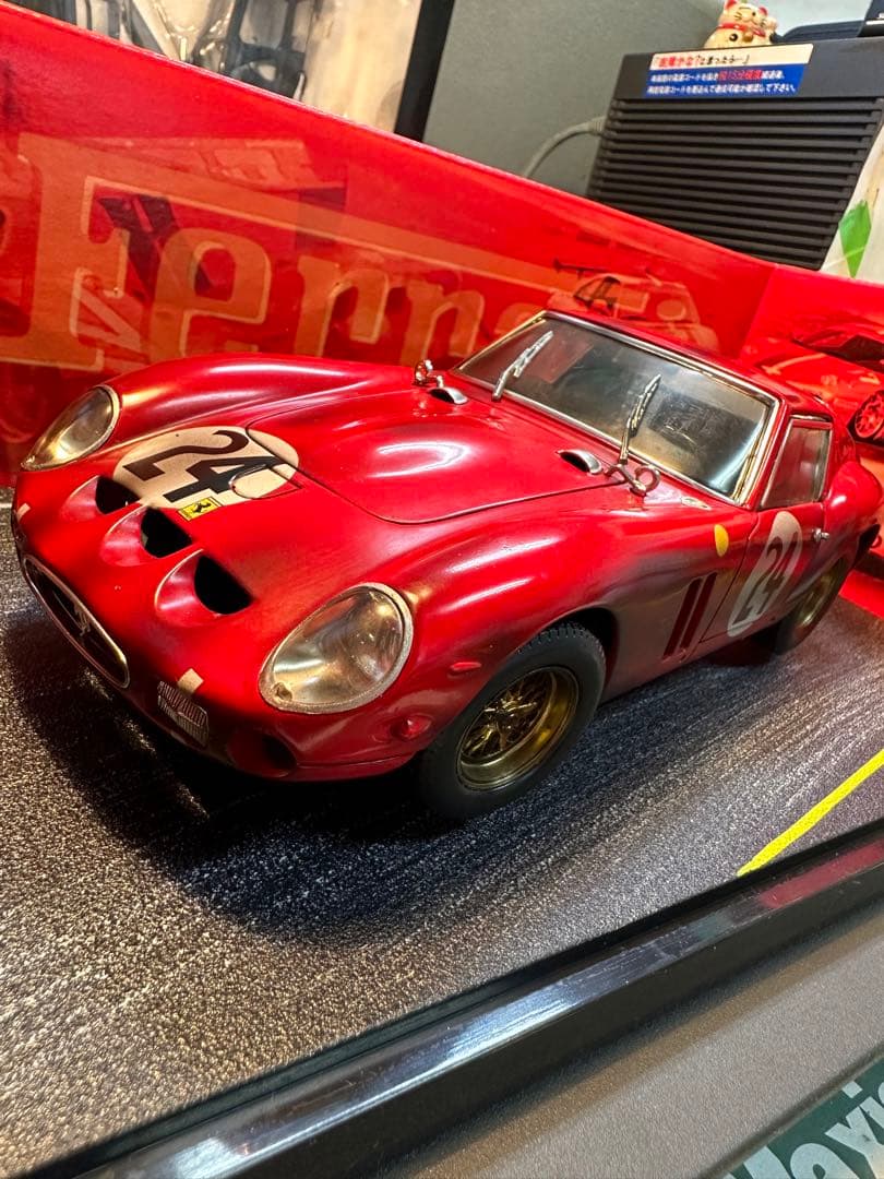 『1/18 ホットウィール フェラーリ250GTO  ウェザリング仕様