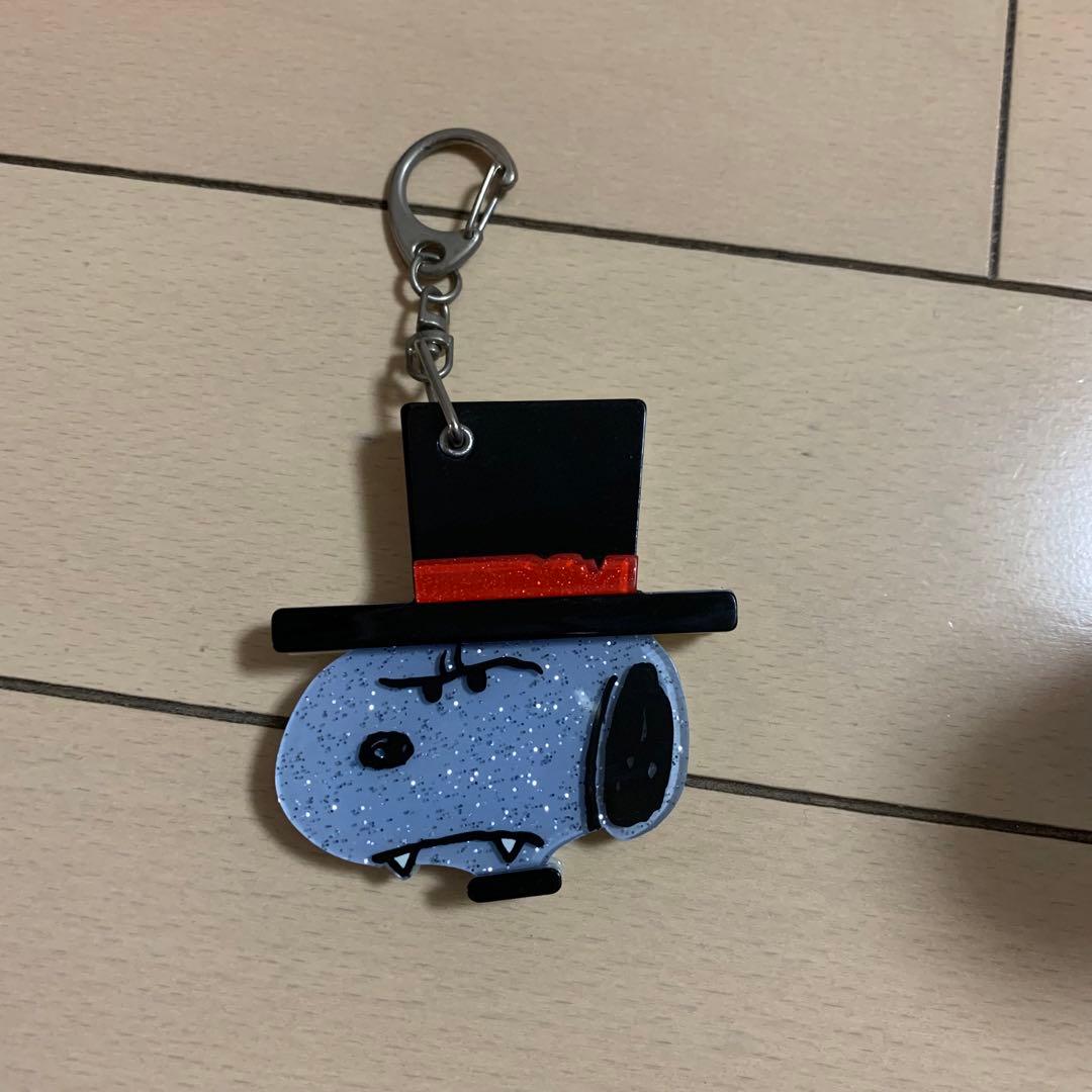 USJ SNOOPY スヌーピー　ハロウィン　ミラー　キーホルダー　中古品