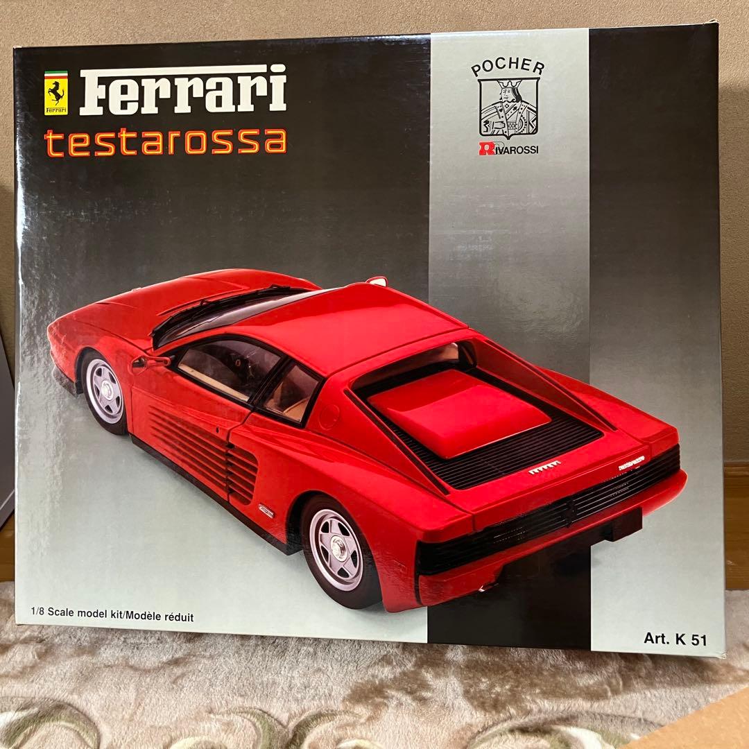 m*n様 1/8 フェラーリ テスタロッサ 未組立品 ポケール POCHER