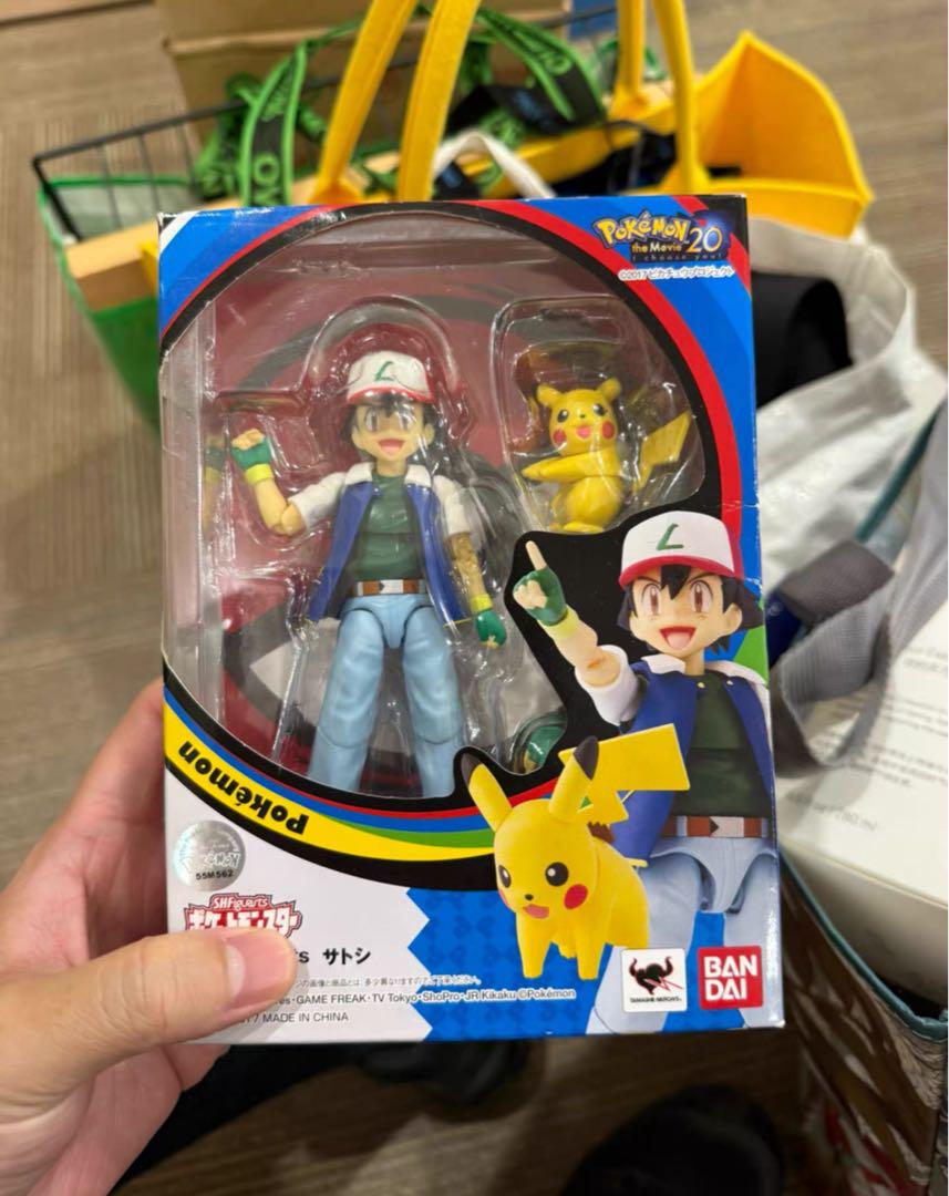 【未使用】S.H.Figuarts サトシ フィギュア ピカチュウ付き