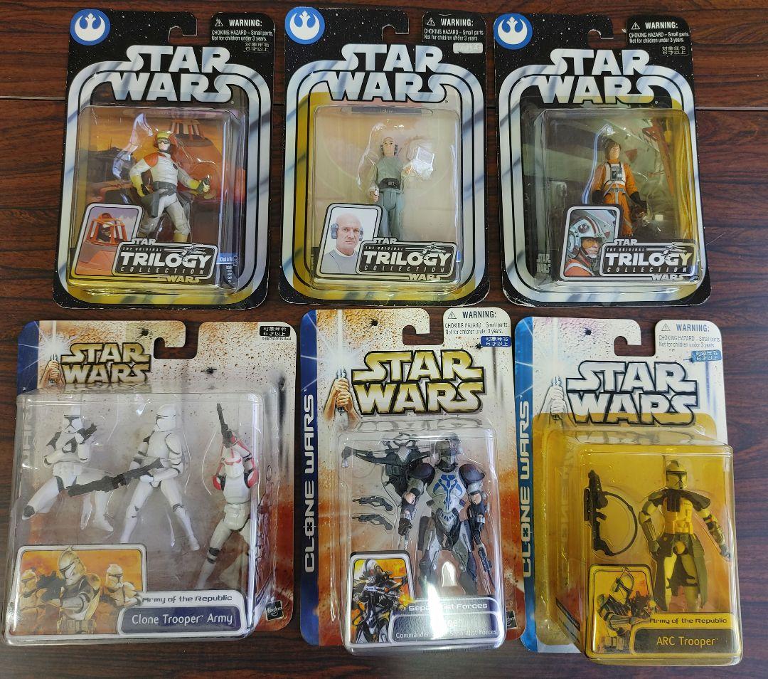 スターウォーズ　ベーシックフィギュア　6品　セット