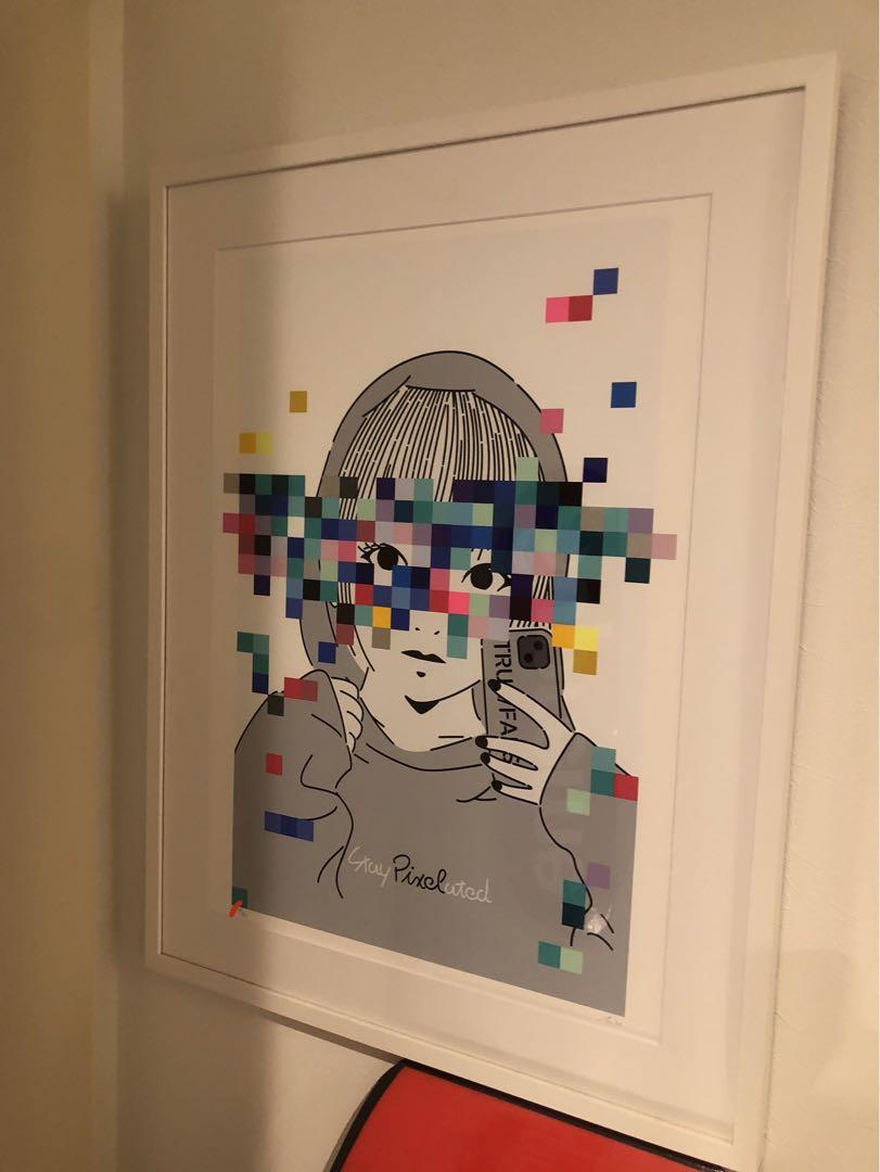 山口真人　MAKERS SPACE コラボシルスクリーン　版画　ED50