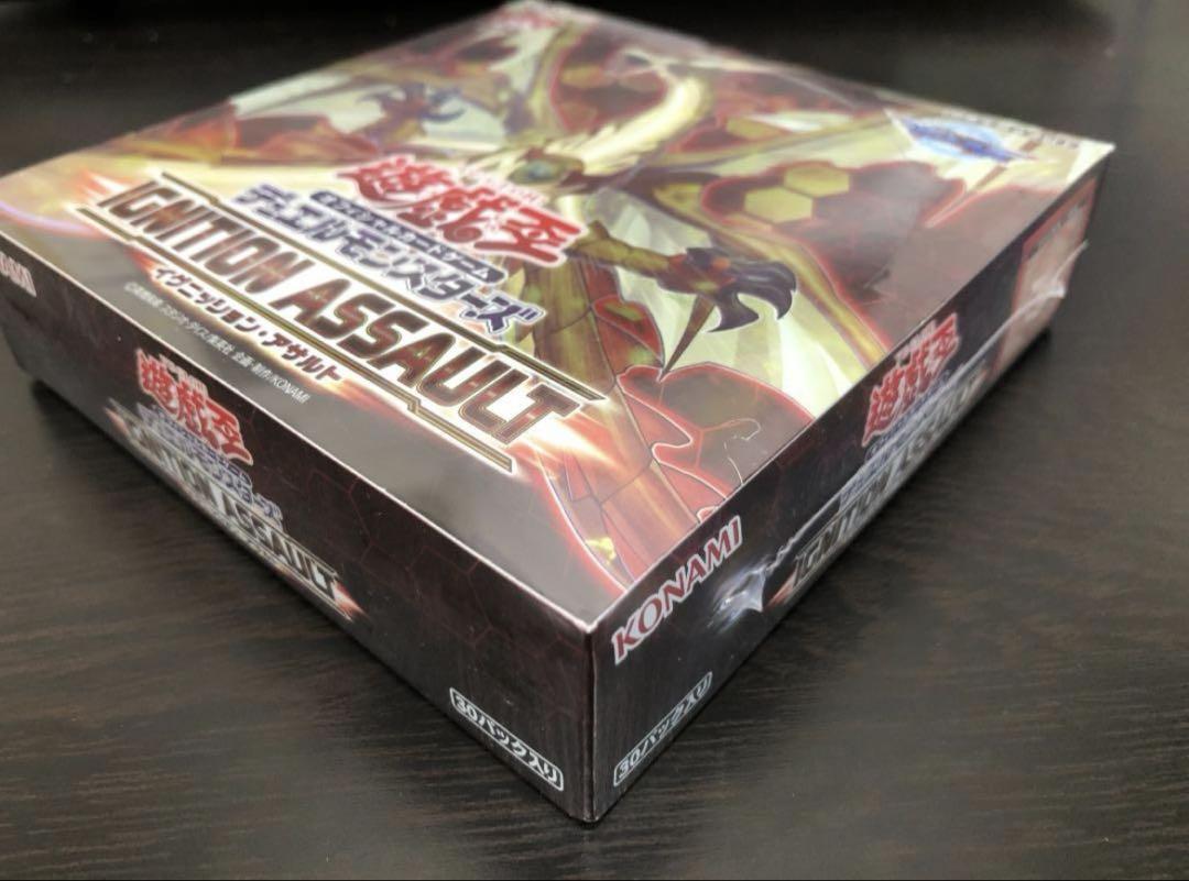 イグニッションアサルト 日版 未開封BOX シュリンク付き　遊戯王OCG