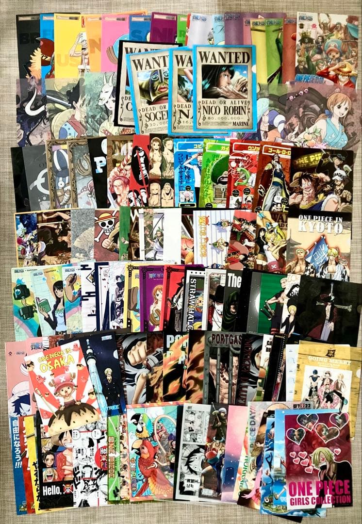 ワンピース クリアファイル 127枚 セット 大量 まとめ売り