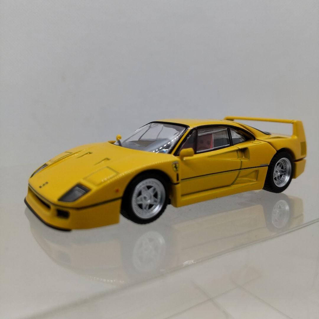 トミーテック 1/64 フェラーリ Ｆ４０ イエロー