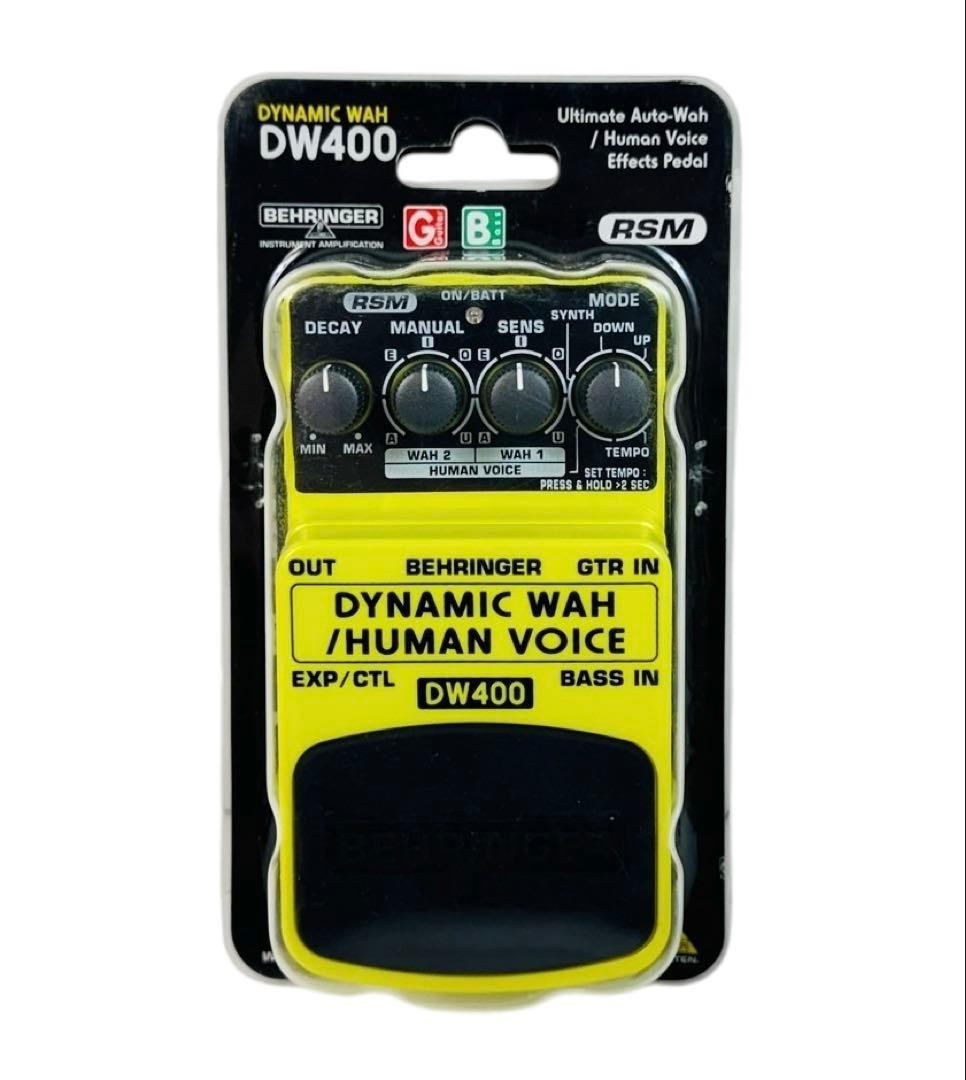 BEHRINGER ダイナミック ワウ /ヒューマンボイス DW400