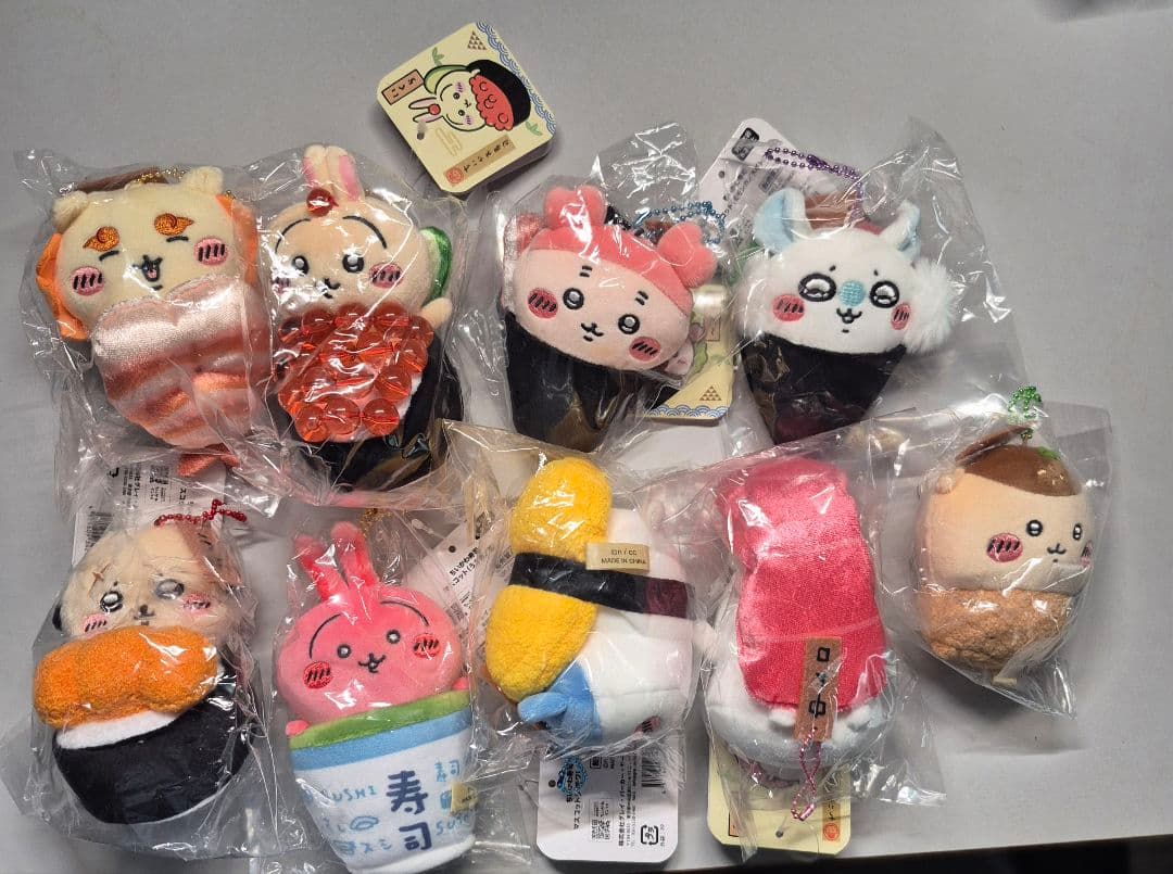 ちいかわ　寿司　マスコット　すし　全種類