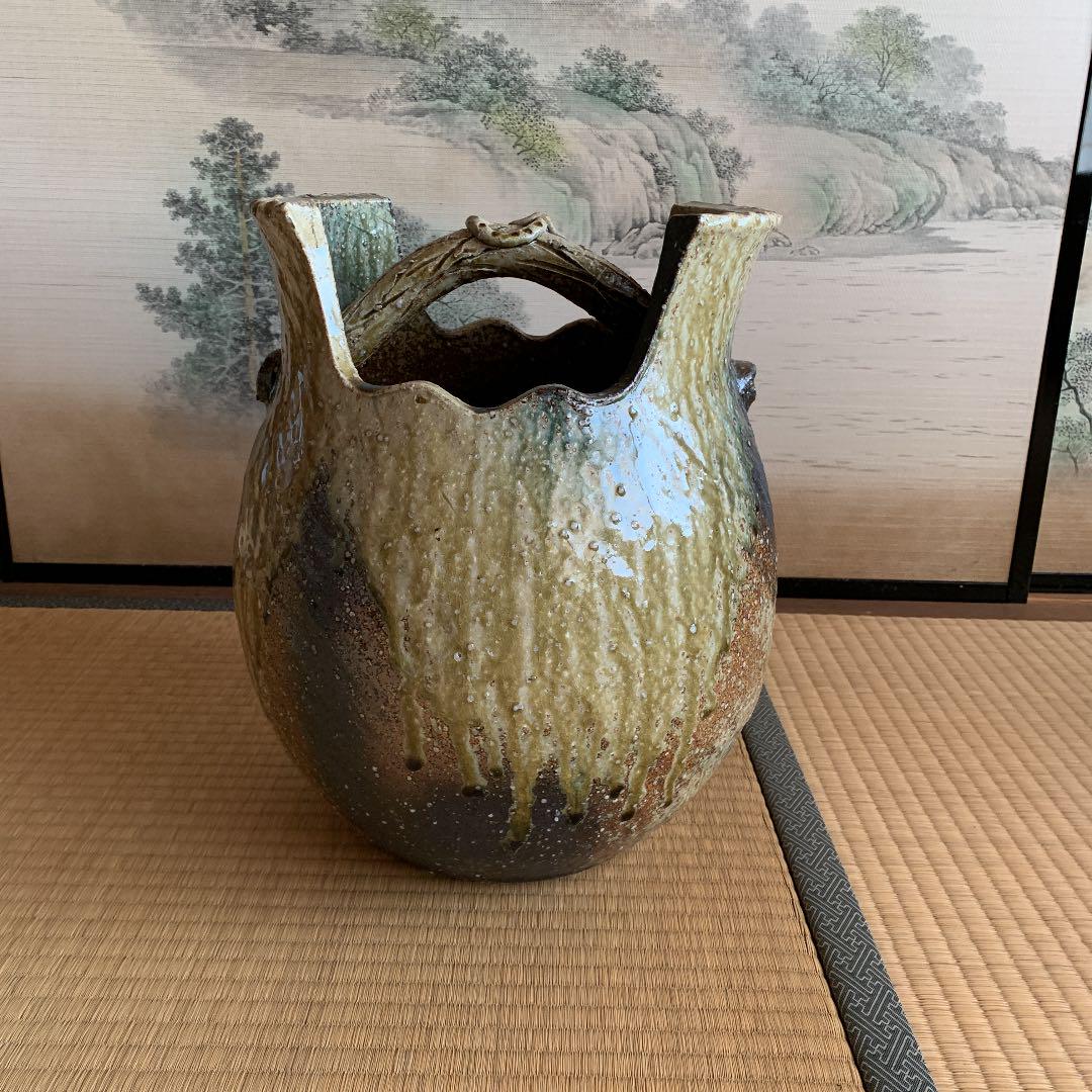 信楽焼　壺