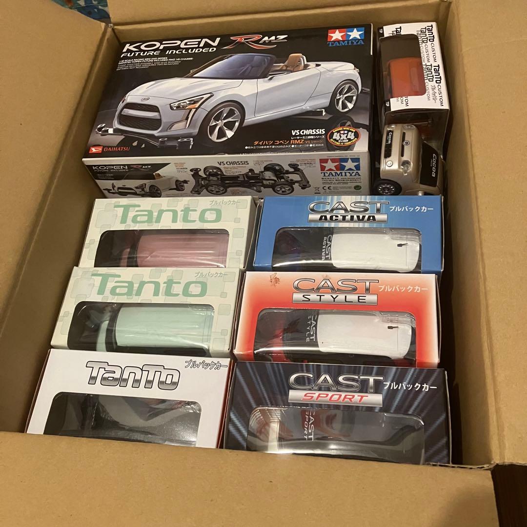【まとめ売りオークション！】ダイハツ　プルバックカー 29台　ミニ四駆2台