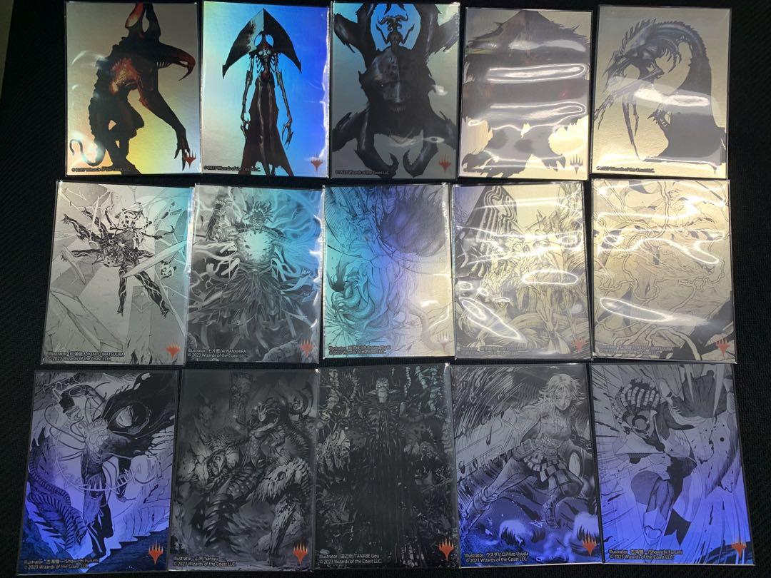 MTG ファイレクシア 完成なる統一 ミニポスター　FOIL&ノーマルコンプ