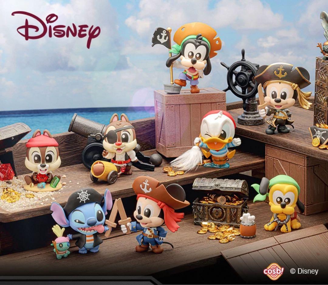 日本未発売海外限定正規品ディズニー　キャラクター海賊フィギュア　アソートボックス
